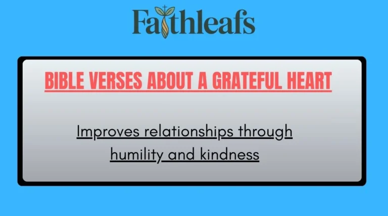 Bible Verses About A Grateful Heart