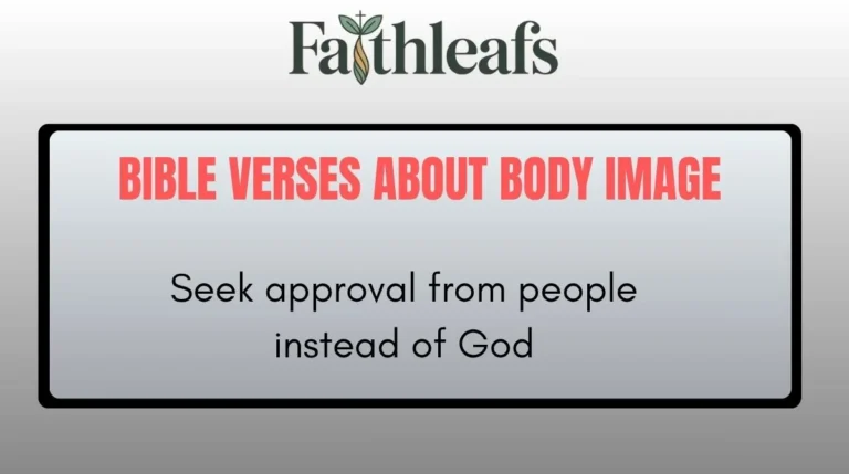 Bible Verses About Body Image