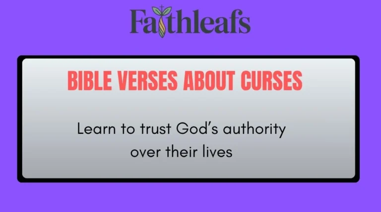 Bible Verses About Curses