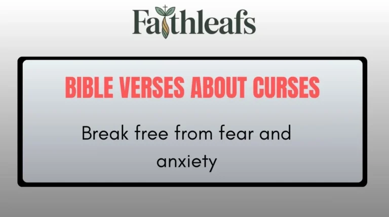 Bible Verses About Curses