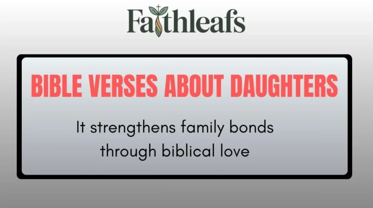 Bible Verses About Daughters