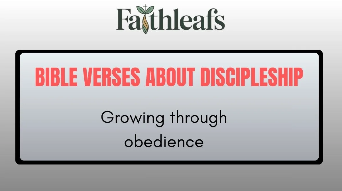 H1: 50 Bible Verses About Discipleship: Following Jesus With Faith ...