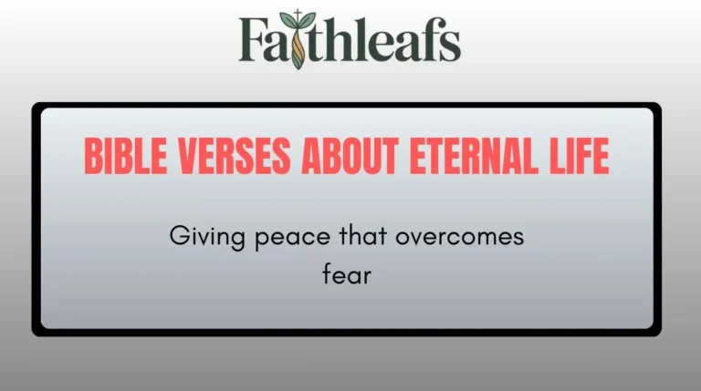 Bible Verses About Eternal Life