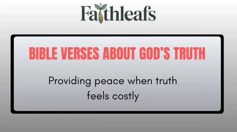 Bible Verses About God’s Truth