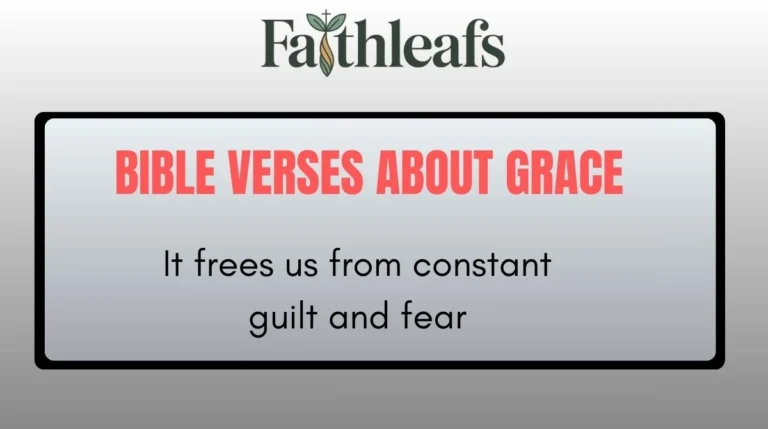Bible Verses About Grace