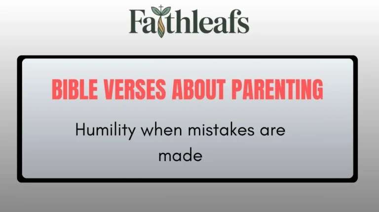 Bible Verses About Parenting