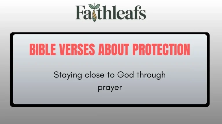 Bible Verses About Protection