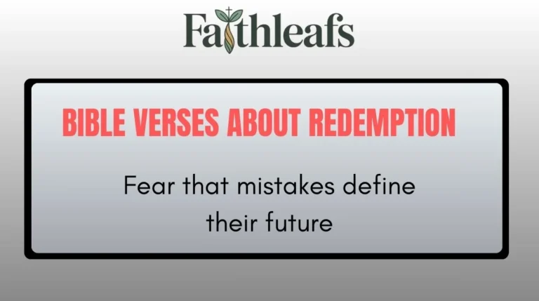 Bible Verses About Redemption