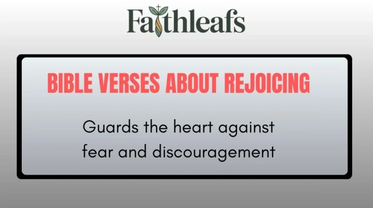 Bible Verses About Rejoicing