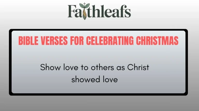 Bible Verses For Celebrating Christmas