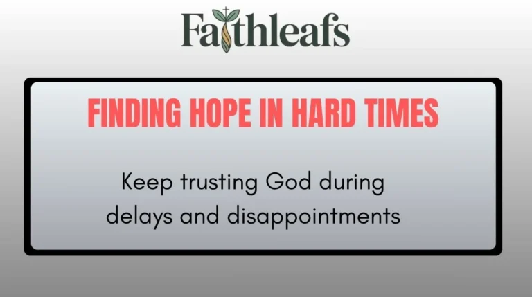 Finding Hope in Hard Times
