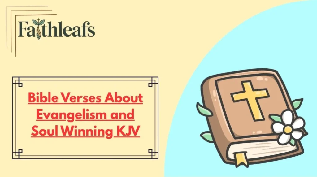 Bible Verses About Evangelism and Soul Winning KJV