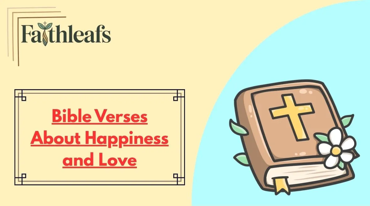 Bible Verses About Happiness and Love