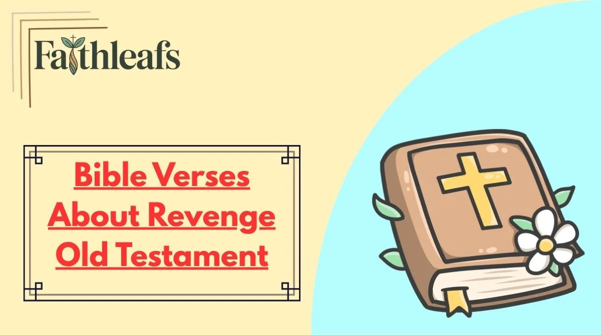 Bible Verses About Revenge Old Testament