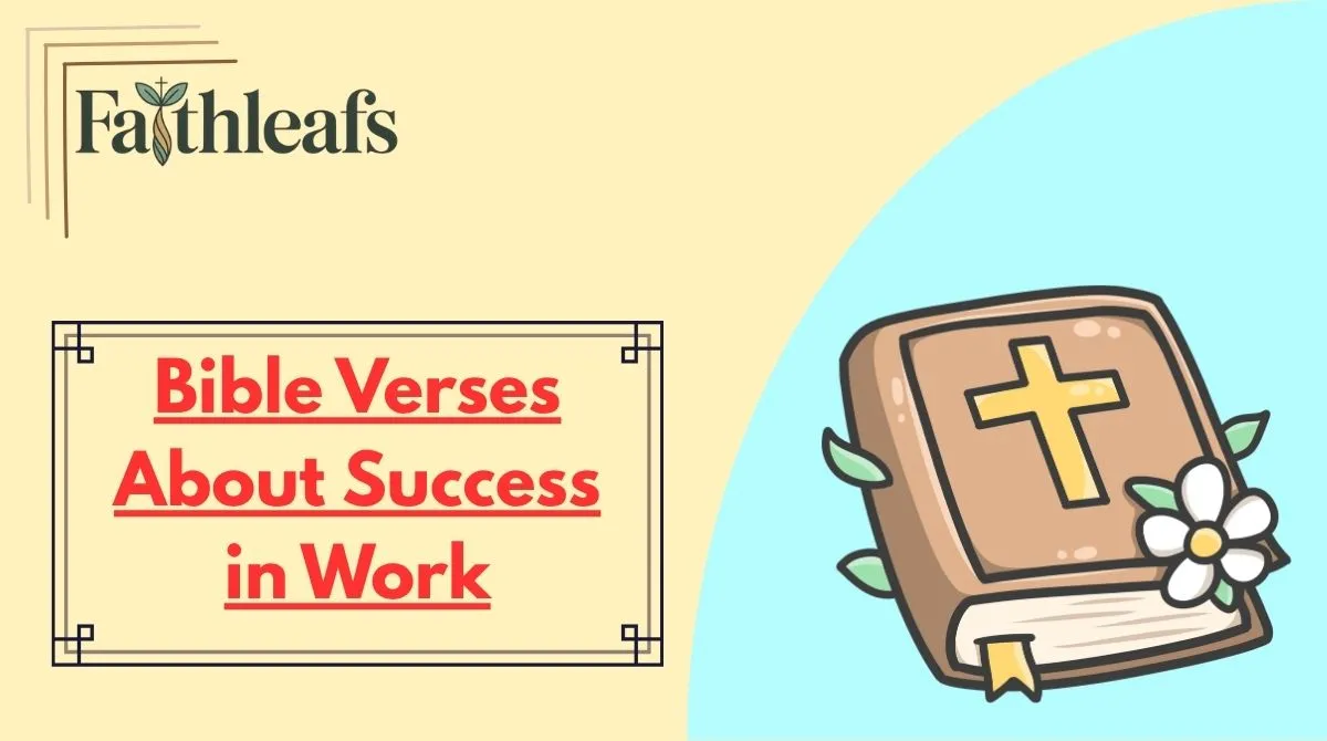 Bible Verses About Success in Work
