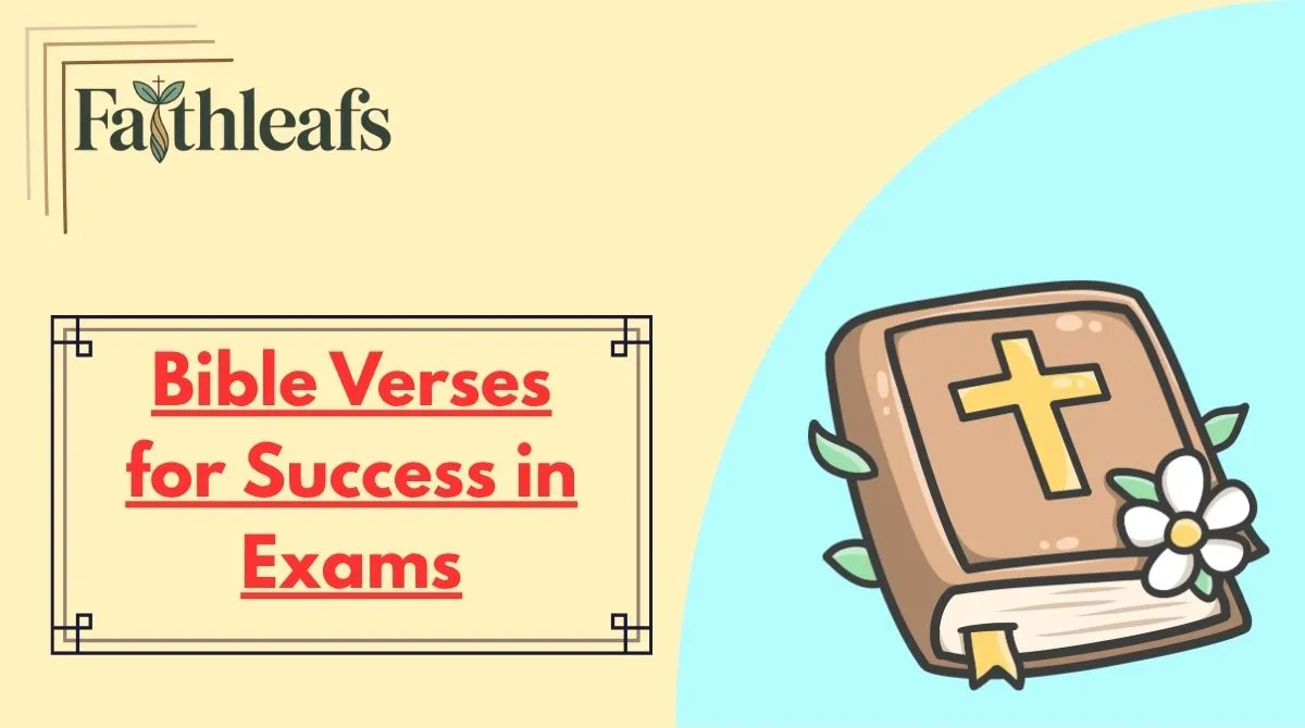 Bible Verses for Success in Exams