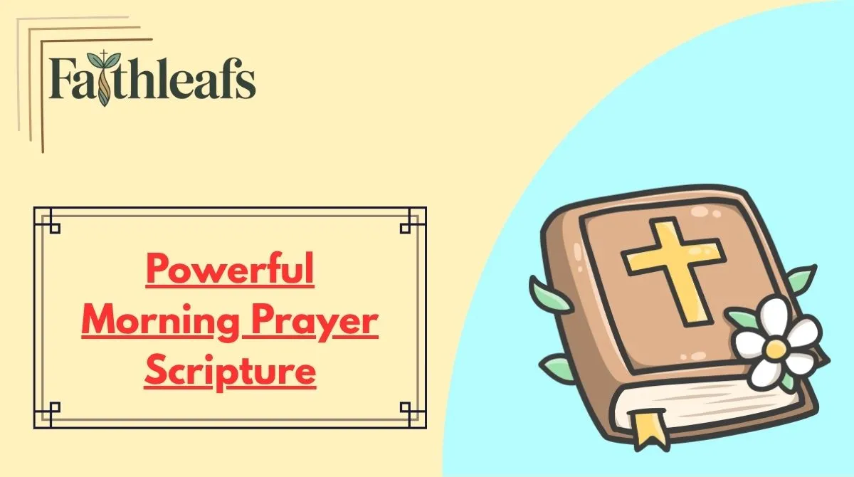 powerful-morning-prayer-scripture Powerful Morning Prayer Scripture