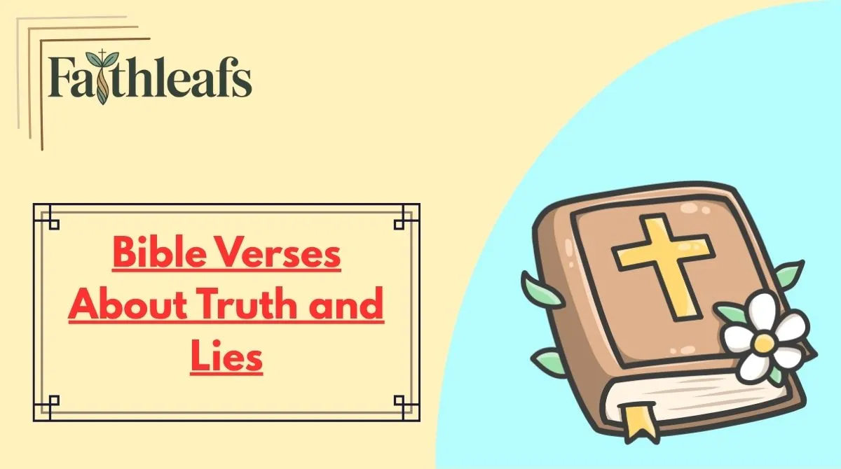 Bible Verses About Truth and Lies