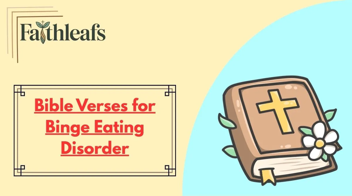 Bible Verses for Binge Eating Disorder
