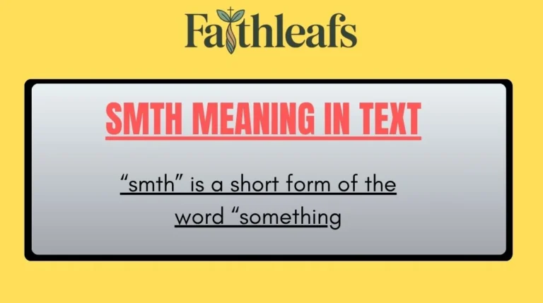 smth meaning in text
