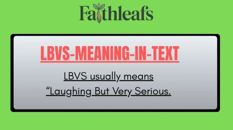 LBVS Meaning in Text