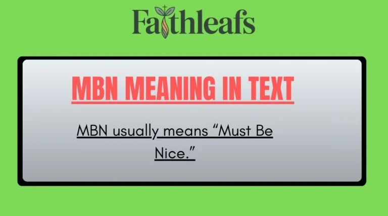 MBN Meaning in Text