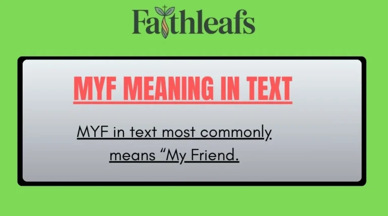 MYF Meaning in Text