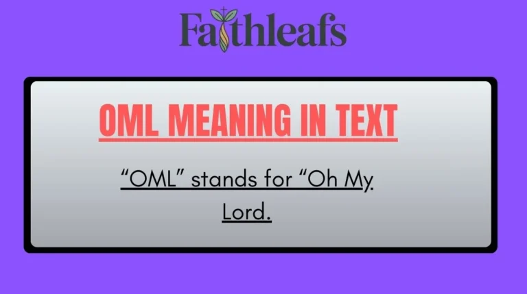 OML Meaning in Text