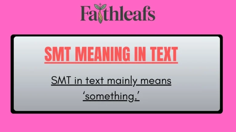 SMT Meaning in Text
