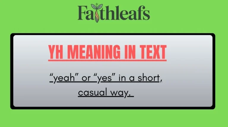 YH Meaning in Text