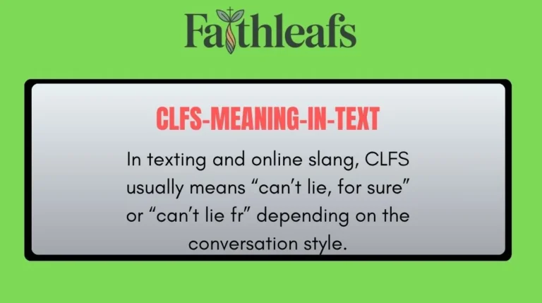 clfs meaning in text