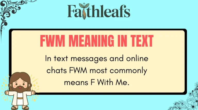 FWM Meaning in Text