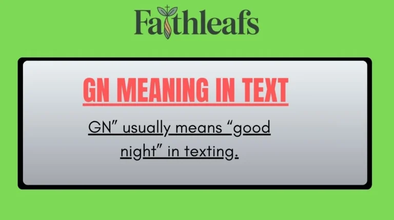 GN Meaning in Text