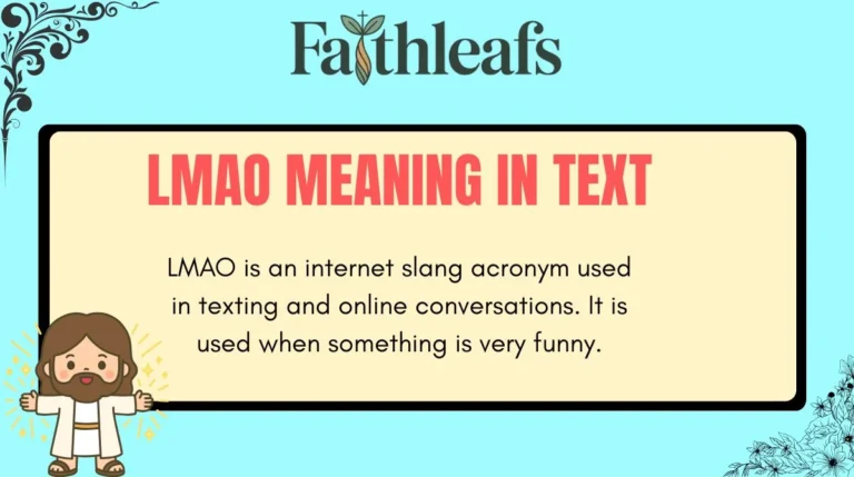 LMAO Meaning in Text