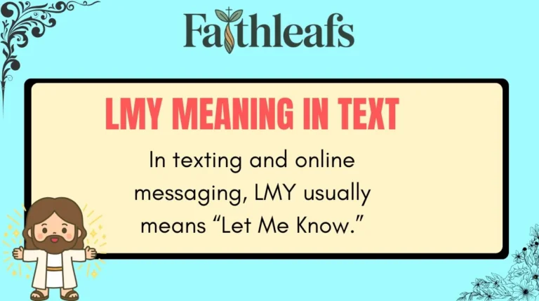 LMY Meaning in Text