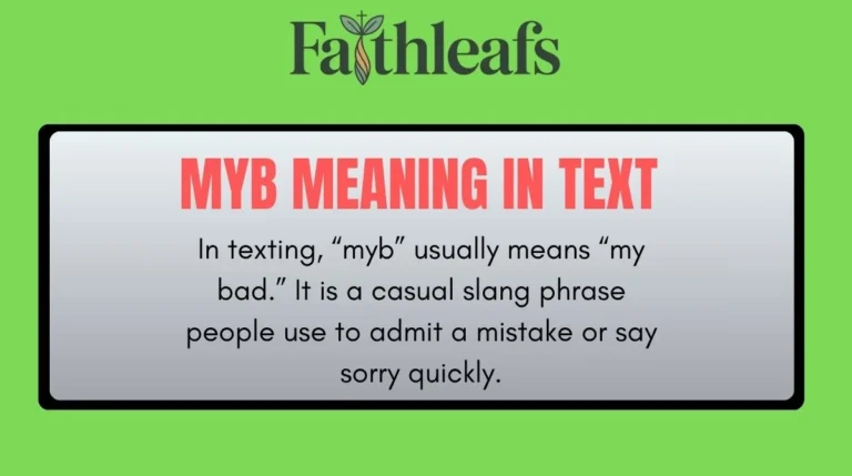 Myb Meaning in Text