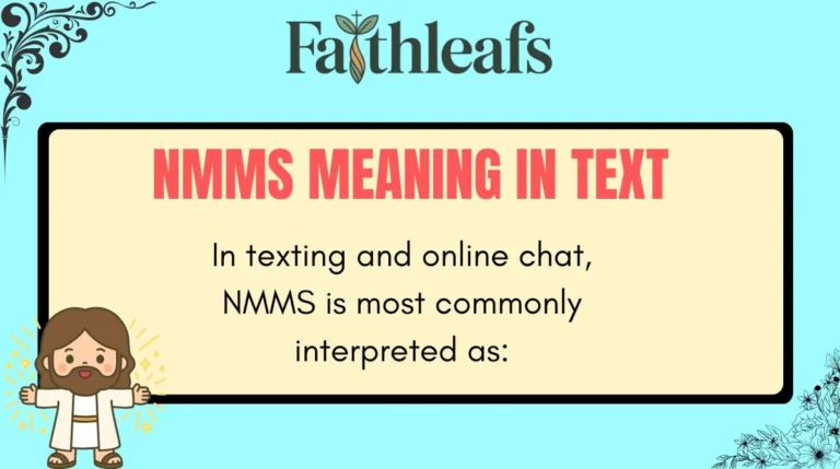 NMMS Meaning in Text