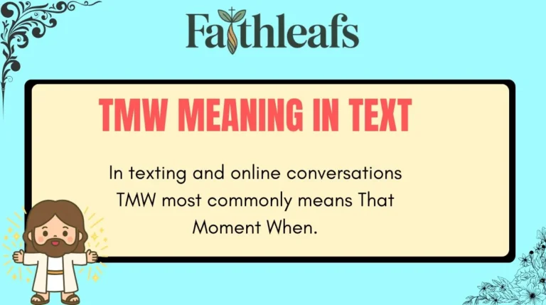 TMW Meaning in Text